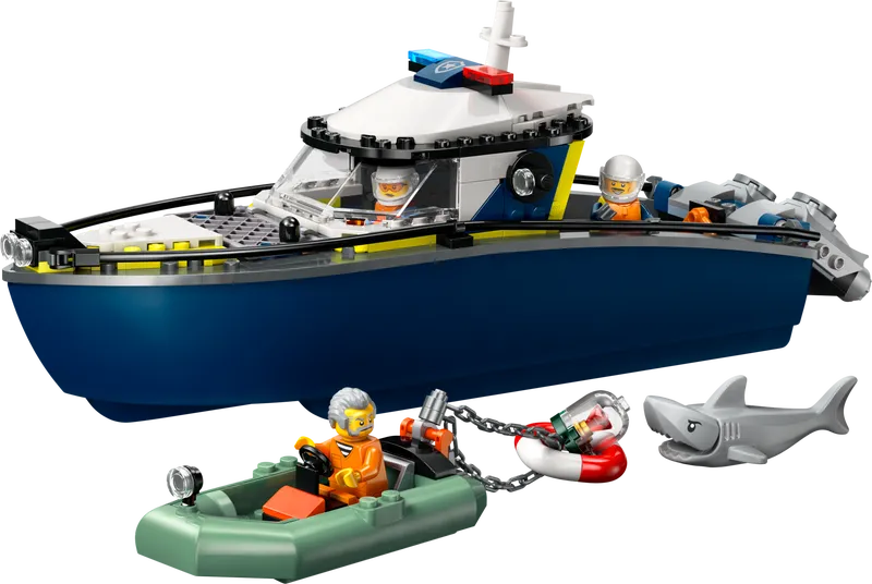 Lego Police Boat Chase