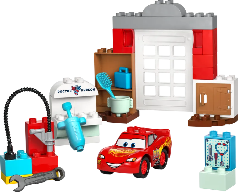 Lego Duplo McQueen's Visit to Doc's Garage