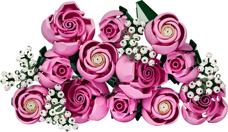 Pink Roses Lego