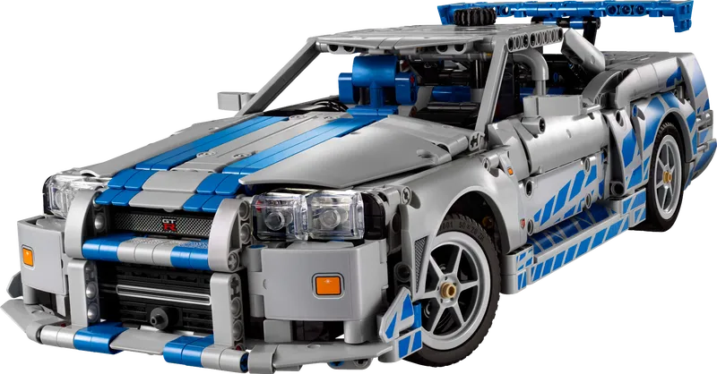 Lego 2 Fast 2 Furious Nissan Skyline GT-R (R34) Car