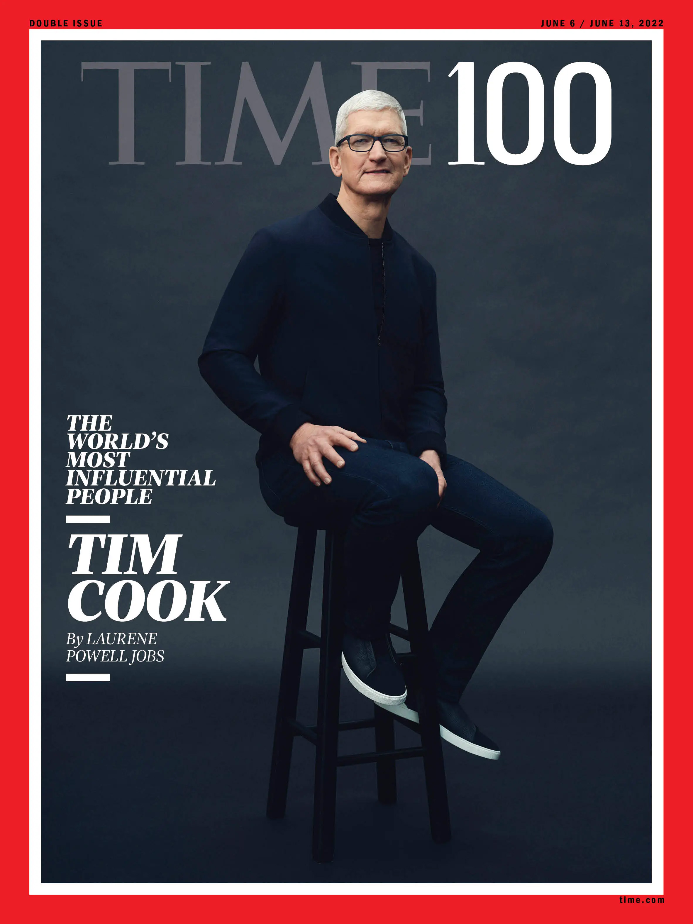 Tim Cook on Time magazine cover